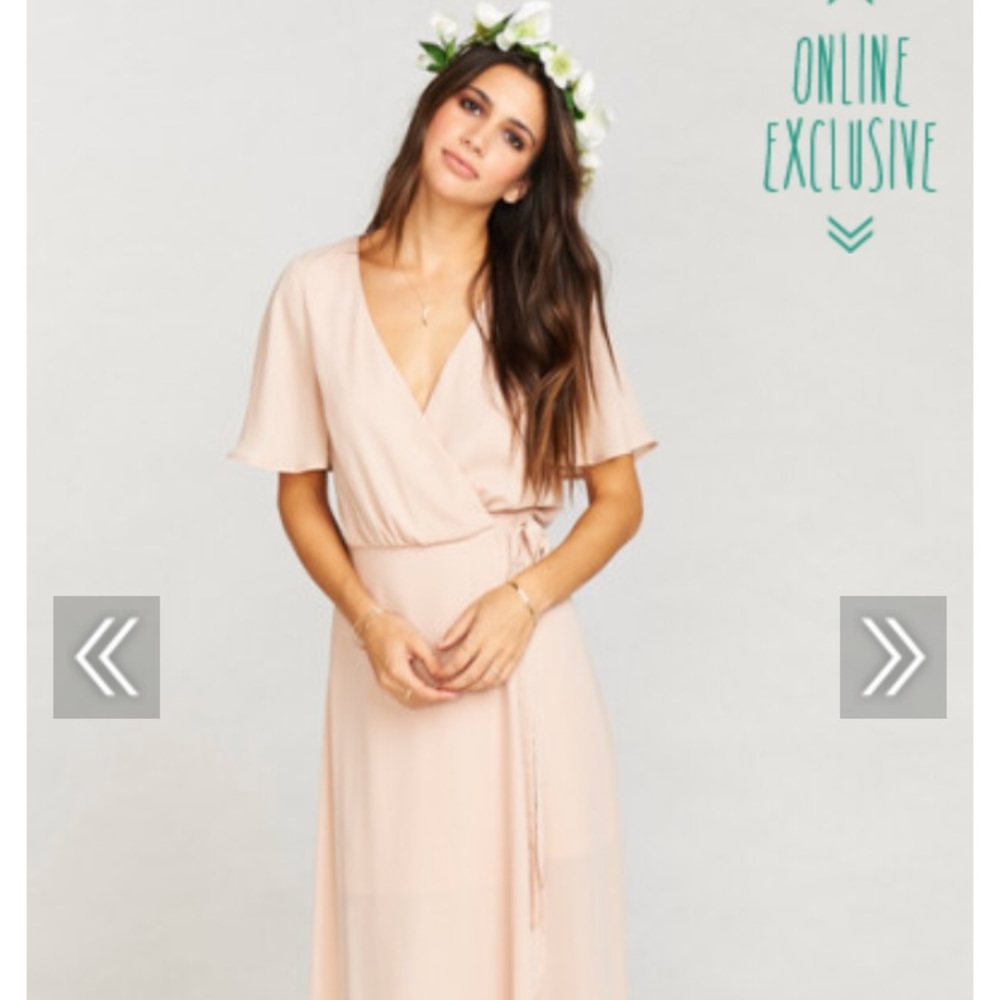 Show Me Your MuMu Sophia Wrap dress.